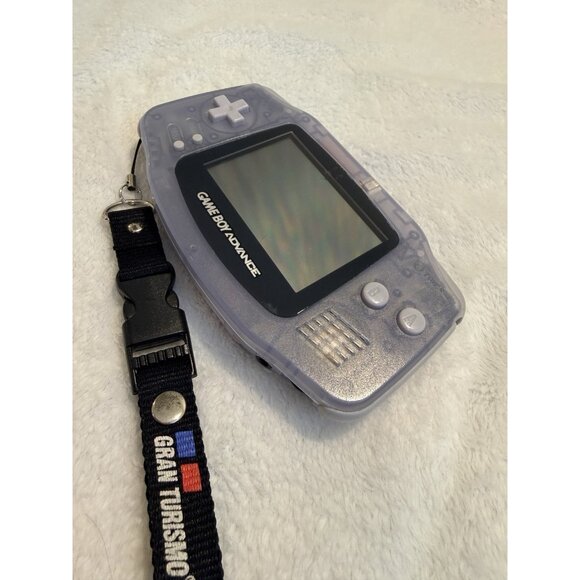 Nintendo Game Boy Advance GBA Console AGB-001 - Glacier - 100% OEM Tested WORKS - Picture 3 of 13